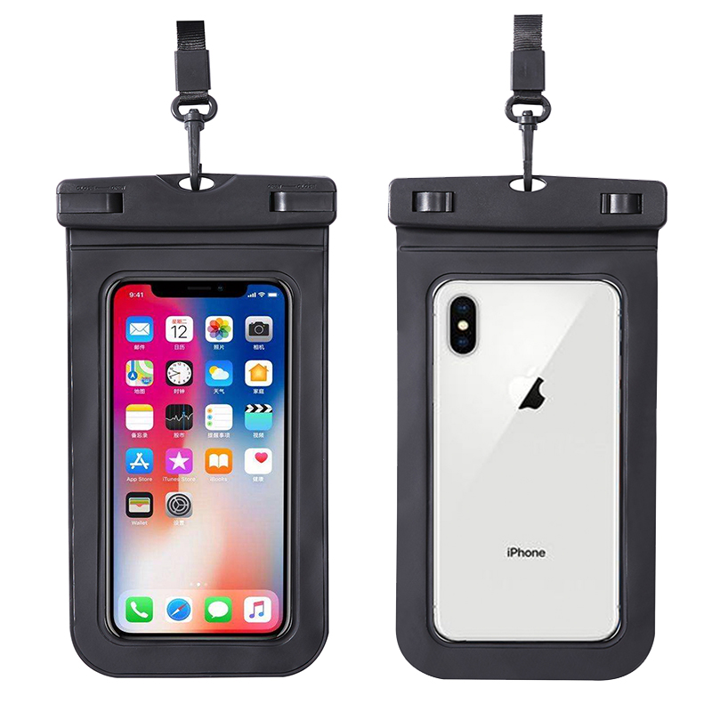 Rider extras special cell phone Waterproof Bag Diving touch screen Swimming Drift transparent Seal large screen Phone cover