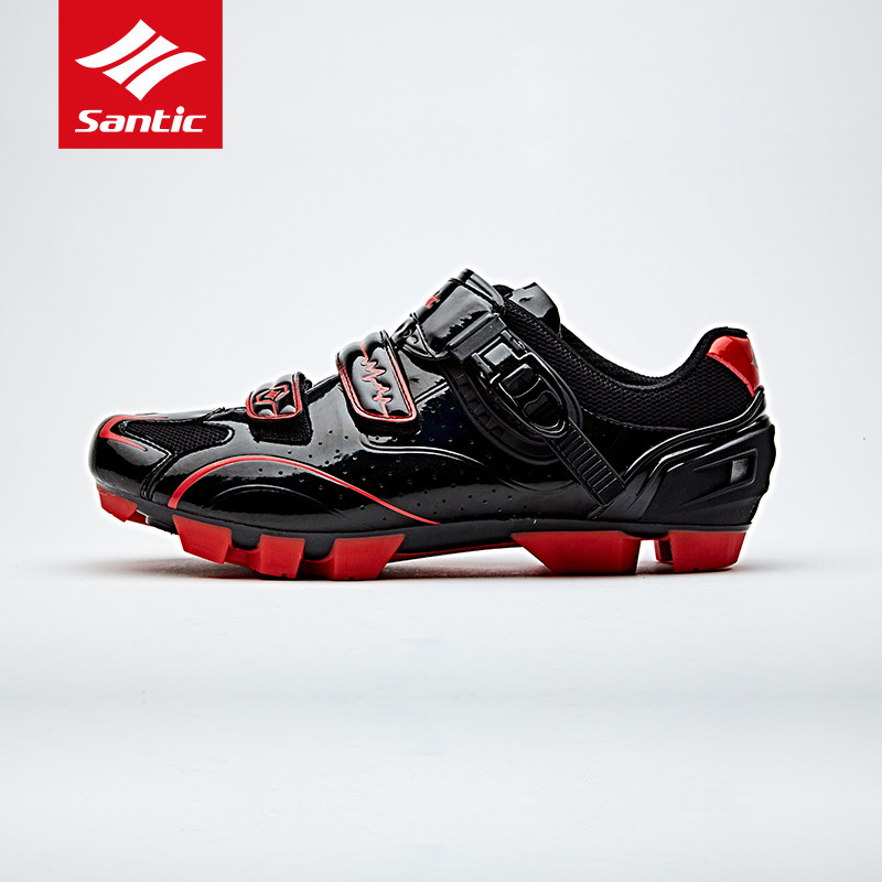 Santic Sendike cycling card shoes Men's mountain cycling equipment Fitness bike shoes Cycling shoes Bicycle lock shoes