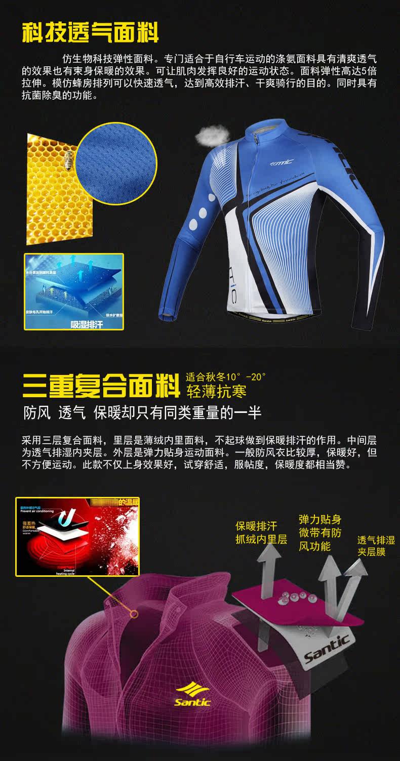 Vêtement cyclisme homme SANTIC - Ref 2214734 Image 9