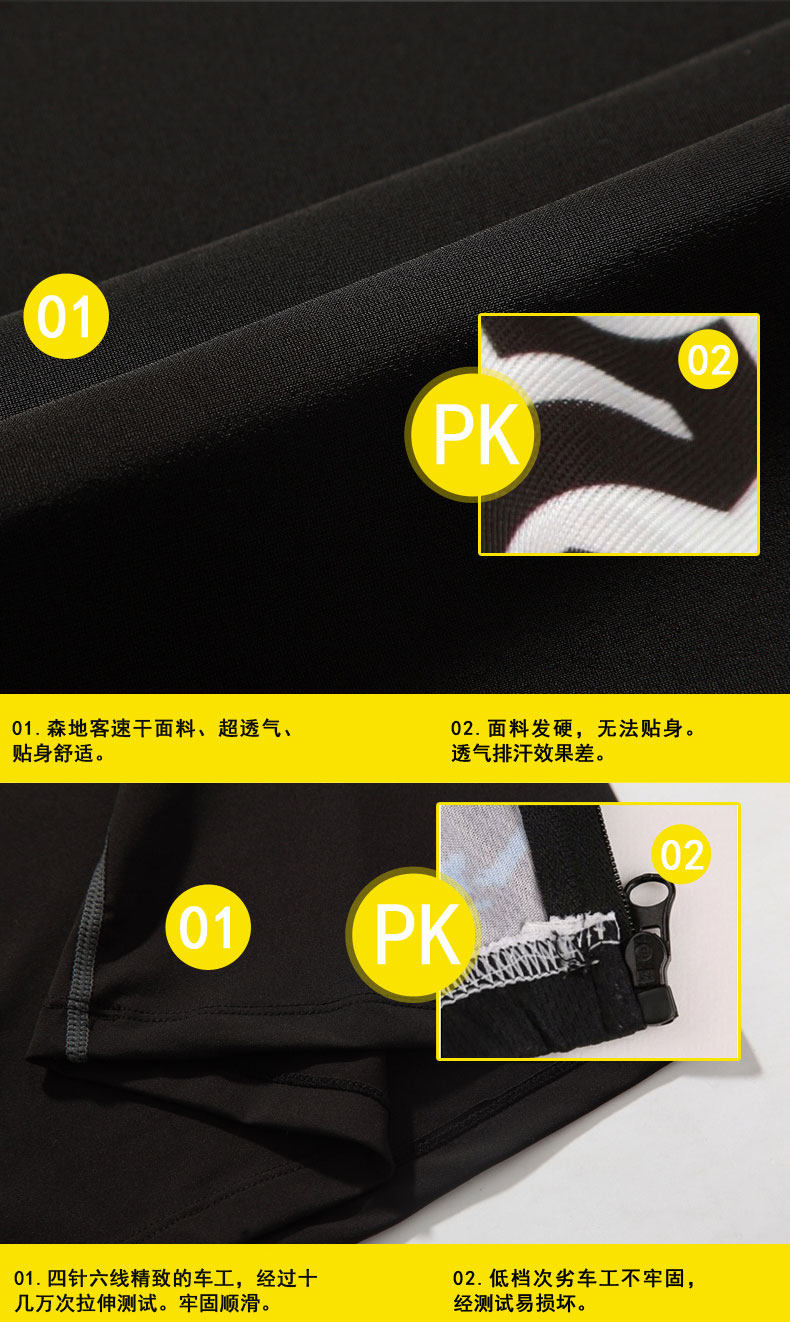 Tenue de cyclisme homme SANTIC - Ref 2230040 Image 26