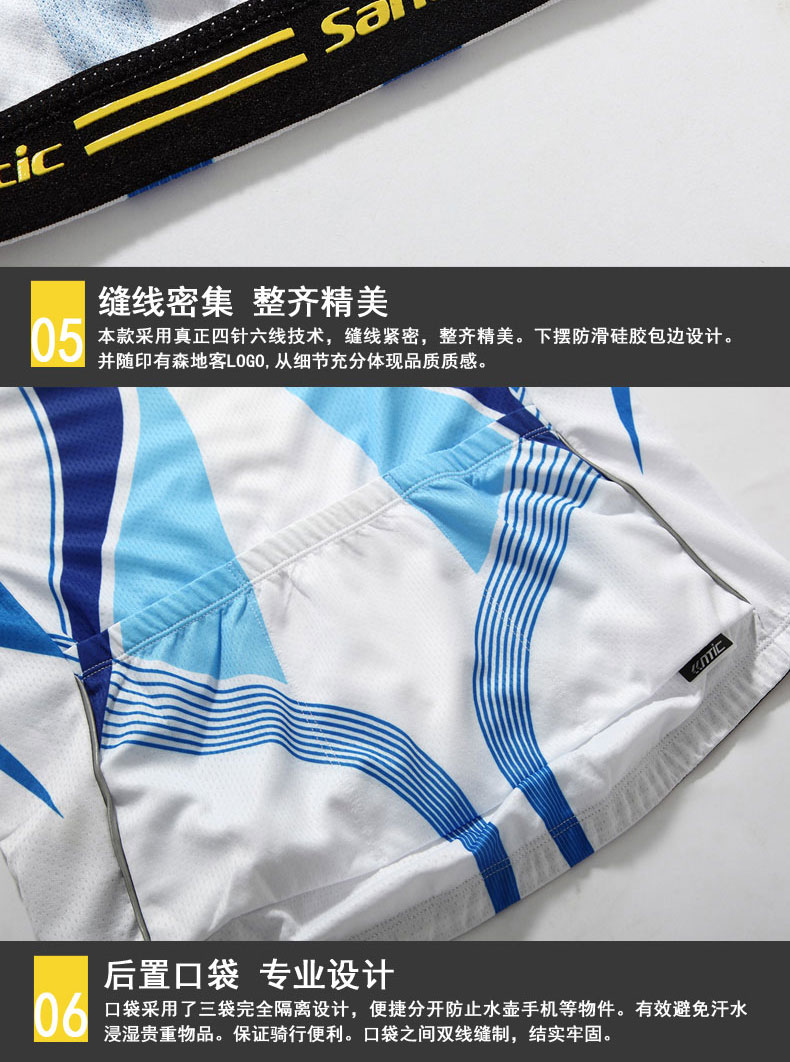 Tenue de cyclisme homme SANTIC - Ref 2231840 Image 42