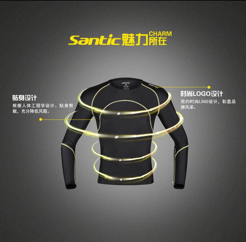 Tenue de cyclisme homme SANTIC - Ref 2230040 Image 21