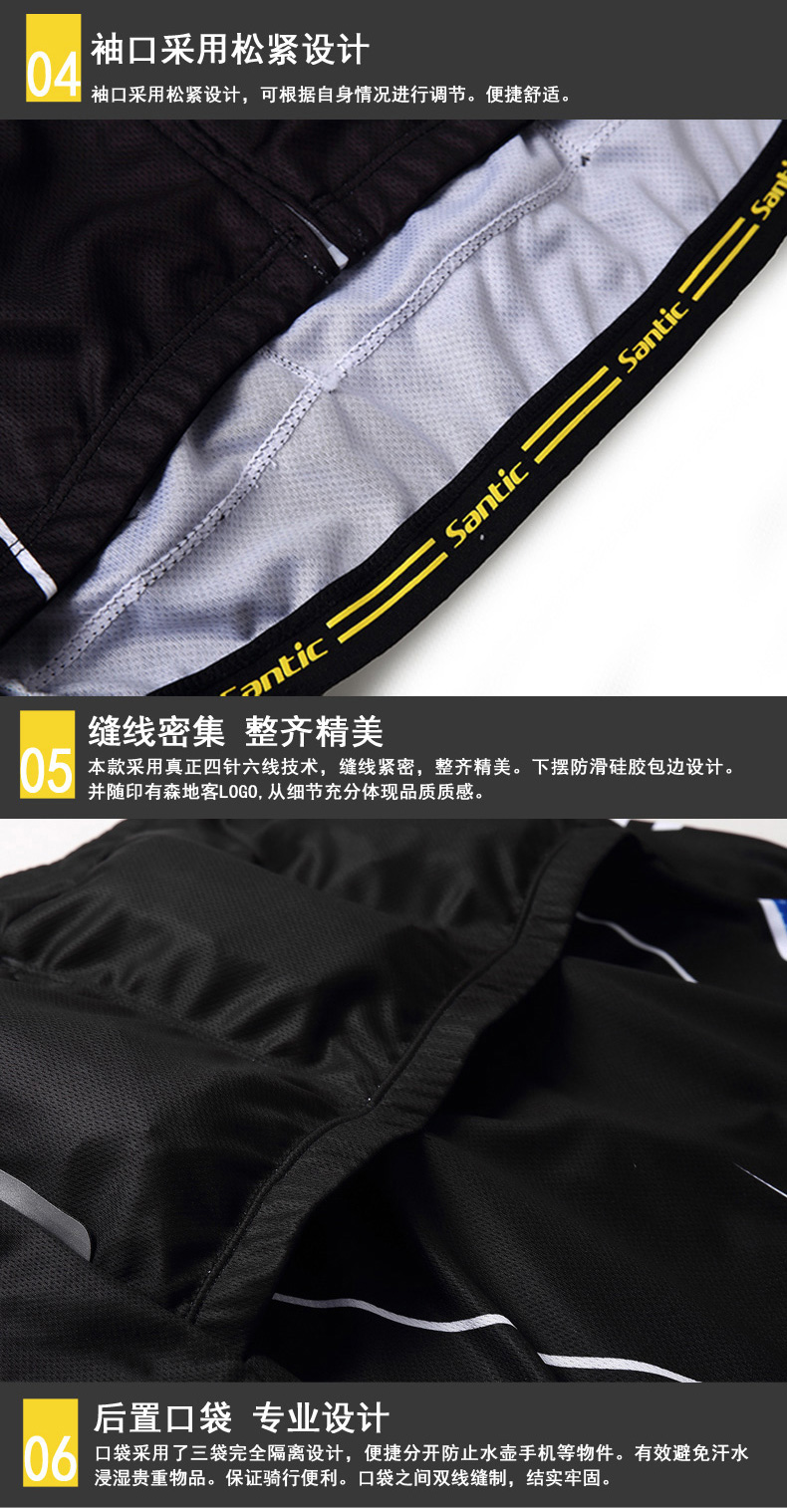 Tenue de cyclisme homme SANTIC - Ref 2216459 Image 20
