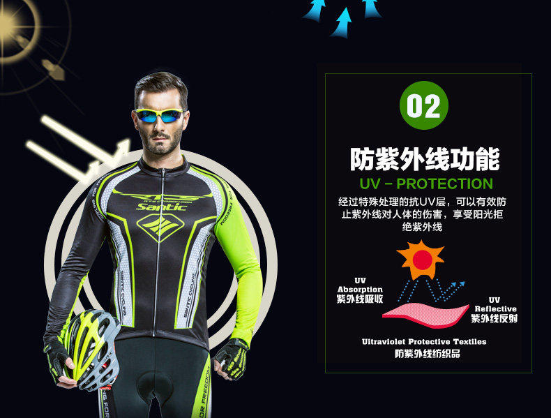 Vêtement cyclisme homme SANTIC - Ref 2208930 Image 15