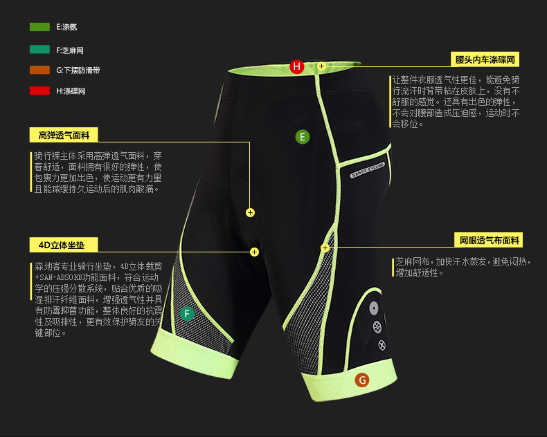 Vêtement cyclisme homme SANTIC - Ref 2231349 Image 14