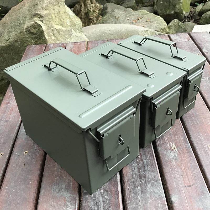 Lithium battery explosion-proof box Waterproof fire seal storage tool protection portable iron box