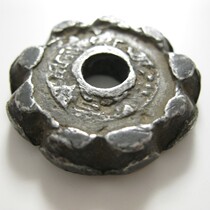 The lotus-shaped chip coin tokens in the Republic of China