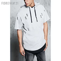 Quần cotton ngắn tay áo cao cổ Forever21 ao len nam