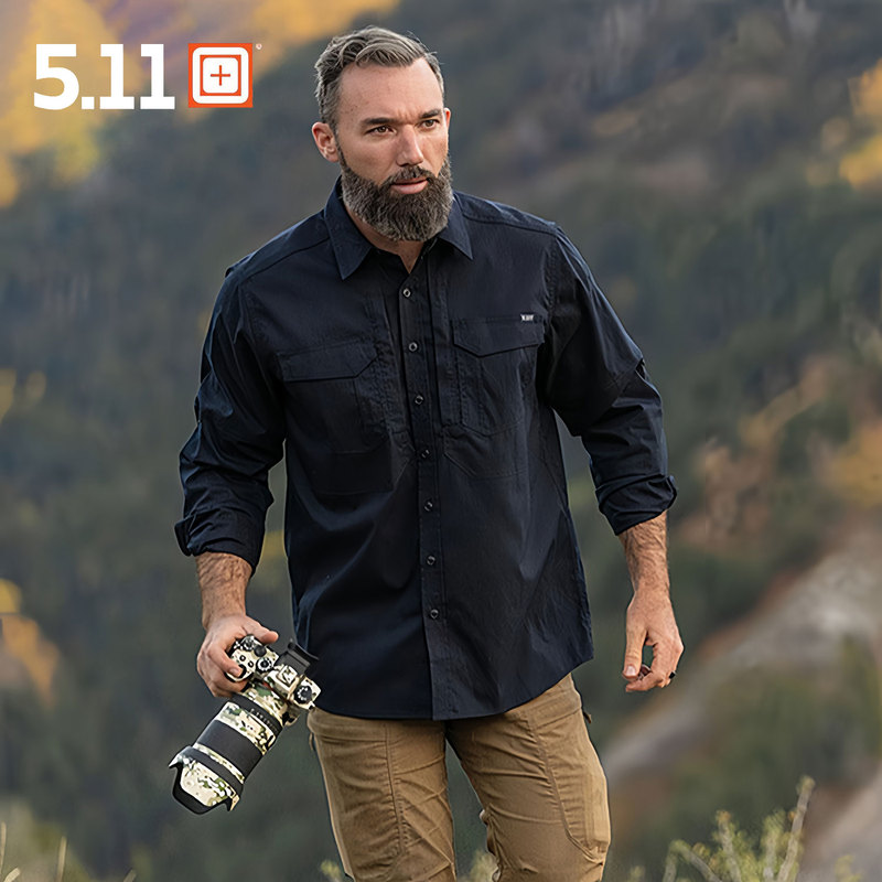 5.11 Outdoor Ready-To-Go Casual Shirt 511Abr Long Sleeve Wear-Resistant Breathable Shirt Tactical Shirt 72543 5.11 Outdoor Ready-To-Go Casual Shirt 511Abr Long Sleeve Wear-Resistant Breathable Shirt Tactical Shirt 72543