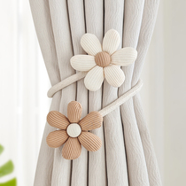 Flower curtain buckle simple light luxurious and cute gathered gauze curtain ties home decoration bundles accessories decoration