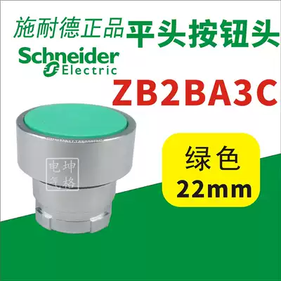 Schneider flat head green button head ZB2BA3C ZB2-BA3C