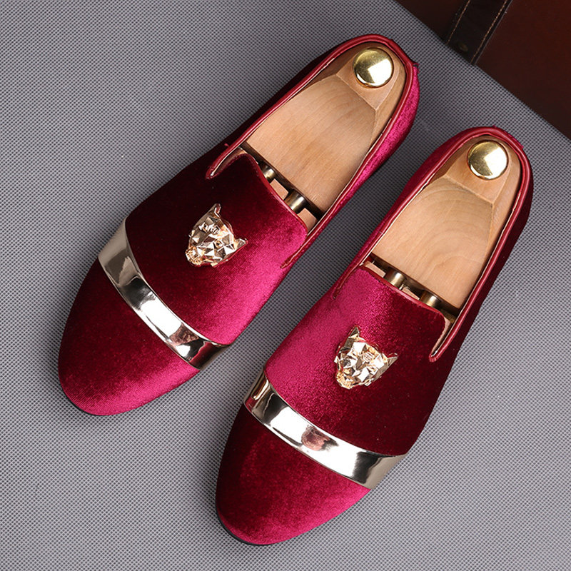 Fashion Pointy Leather Shoes Men's Inn Hairstylist Nightclub Lefu Shoes Inner Heightening Bean Bean Shoes Anti-Suede Sloth Casual Shoes