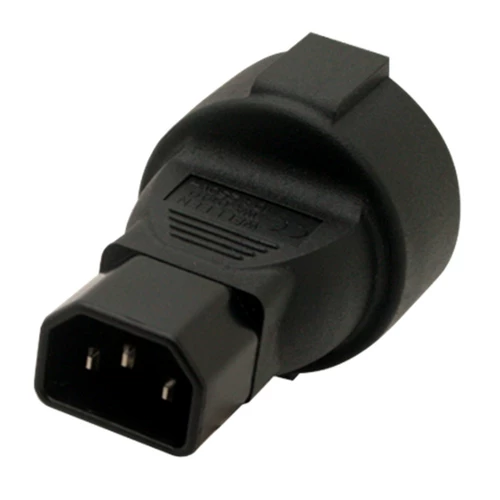 IEC320-C14 Ротари Европейский Стандарт/Германский Стандарт Стандарт 16A-преобразователь-конвертеров Сервер 10A сокет питания до 2 раунда