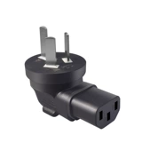 Национальный стандарт с тремя разъемами «папа» и тремя вертикальными отверстиями «мама» адаптер питания CN — IEC320 C13