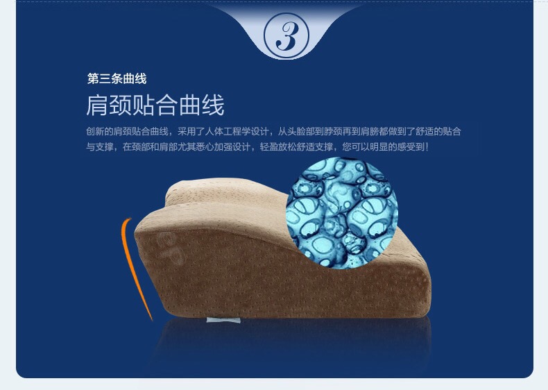 Ngủ TS nhớ sửa chữa cổ tử cung chống mất ngủ, ngáy ngáy thuốc ngủ an thần cổ gối chăm sóc sức khỏe cổ gối cứng - Gối gối cao su non cho trẻ sơ sinh