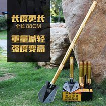 Changlin engineering shovel aluminum alloy folding shovel Land Rover outdoor shovel outdoor multifunctional shovel camping equipment survival tools