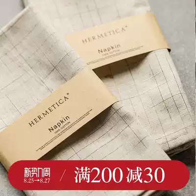 Duoduo mouth cloth napkin cloth placemat Nordic dining room wiping cup cloth Absorbent non-lint Western cloth napkin folding flower cloth