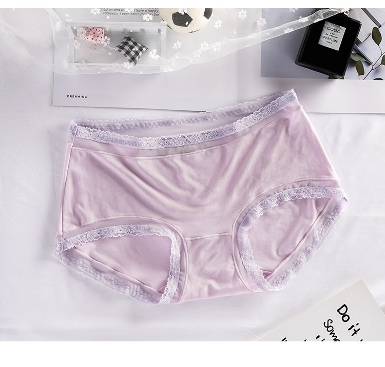 Mua ba tặng một vòng eo miễn phí sợi bên phụ nữ gợi cảm đồ lót siêu mỏng mềm mịn thoáng khí - Giống cái quần lót nữ cho người cao tuổi