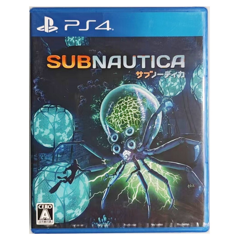 Brand New Ps4 Game Disc Subnautica: Beautiful Underwater World Japanese Version with Japanese, English, and Russian Languages