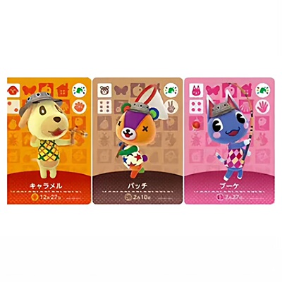 Совершенно новая подлинная связка Amiibo Animal Crossing Ириска + Пэнхуа + Молочные конфеты, набор из трех штук