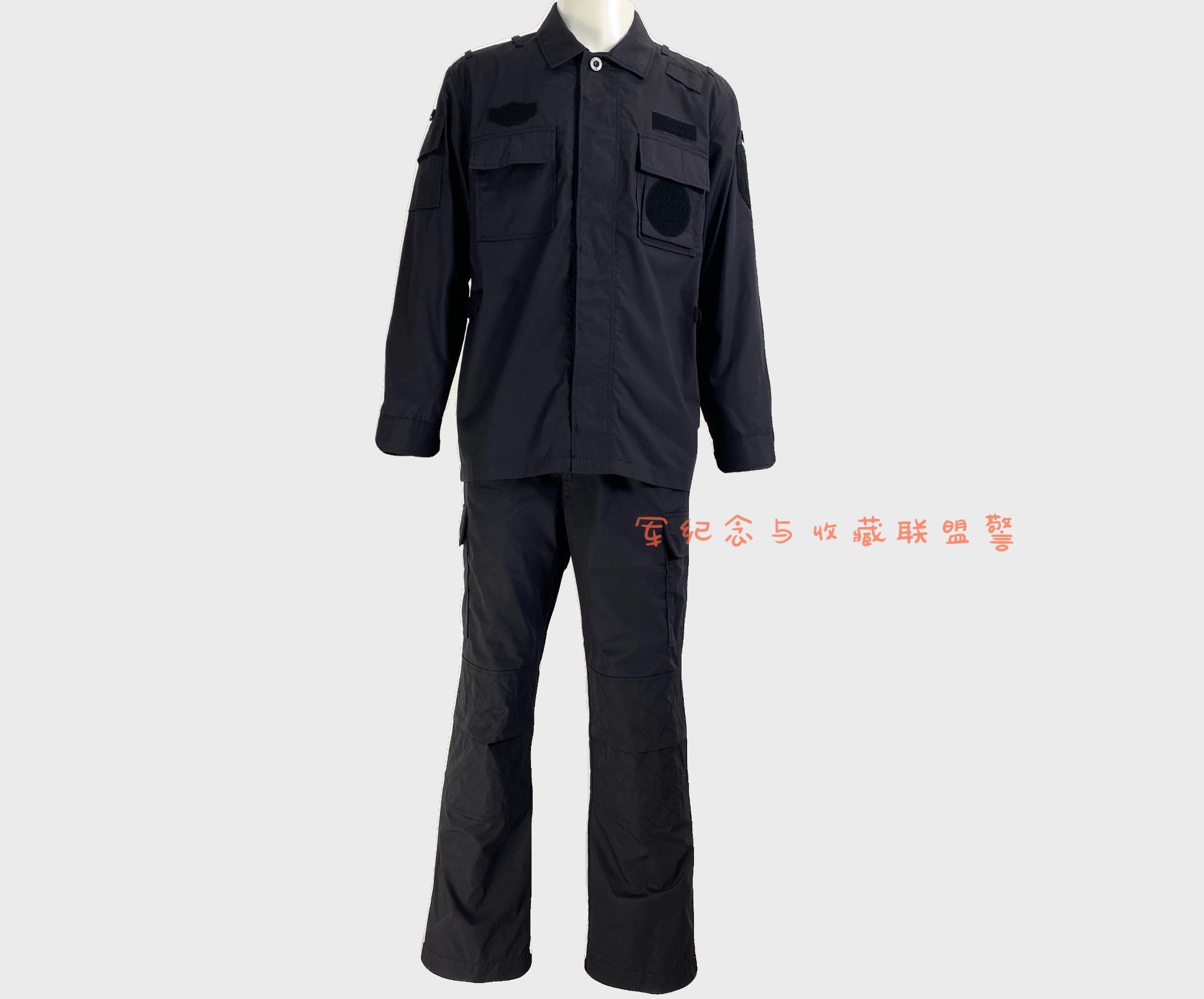 Longwei Summer Long Sleeve Grid Abrasion Resistant Anti-Ripping Security Tooling Suit Security Combat Training Suit Suit