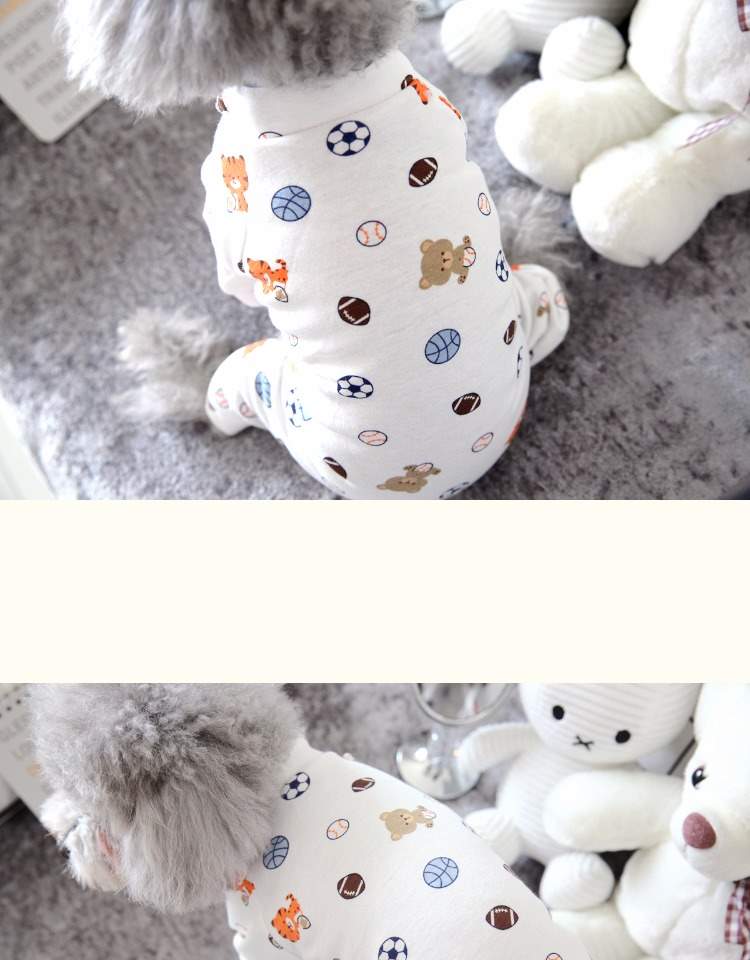 Quần áo chó con bốn chân Quần áo vuông Vải mùa hè Teddy thoáng khí Áo đỏ VIP Mùa xuân nhỏ Bông Schnauzer - Quần áo & phụ kiện thú cưng quần áo thú cưng