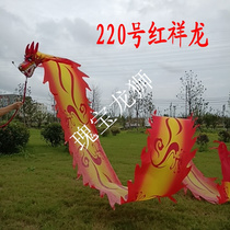 New fitness Dragon throwing dragon Ribbon Silk cloth dragon digital printing Auspicious Dragon Golden Dragon column colorful dragon 8 two 8 meters