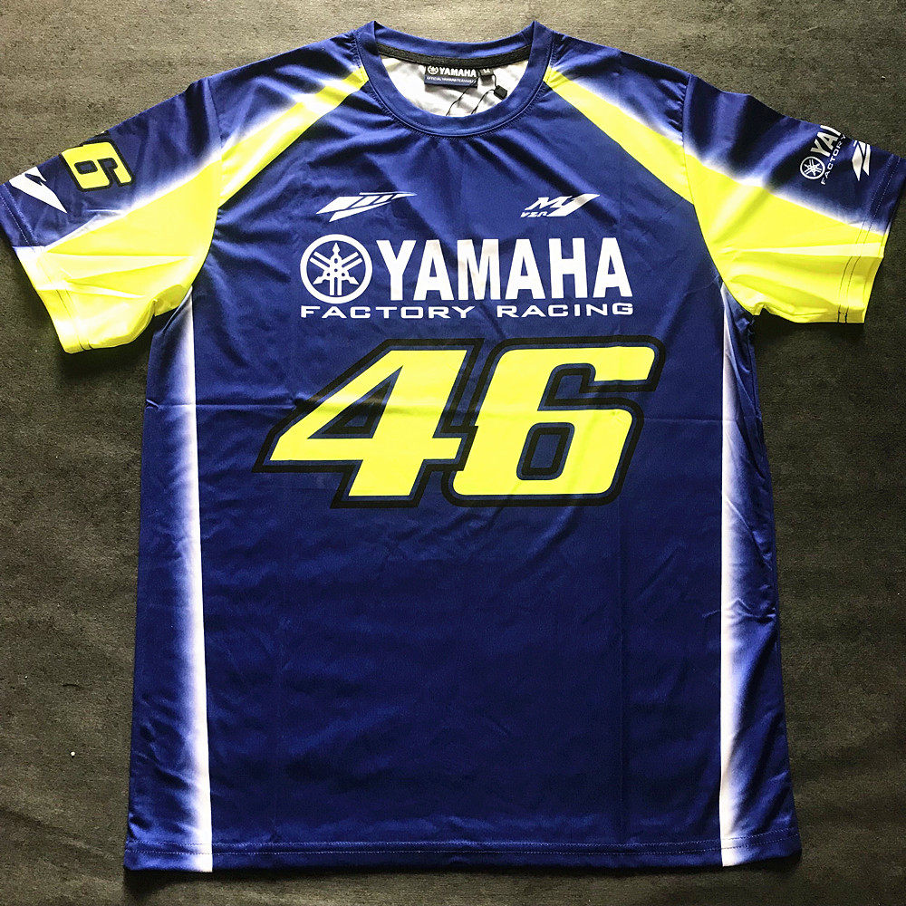 Original mono MOTO GP 46 Rossi Racing T-shirt rider Rider Jersey Summer Speed Dry Short Sleeve Moto Ride Short T Man-Taobao