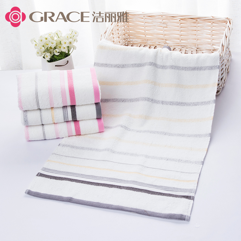 Lilly Thickened Towel Pure Cotton Comfort Water & Men & Women Wash Face Towel Home Group Purchase 6410