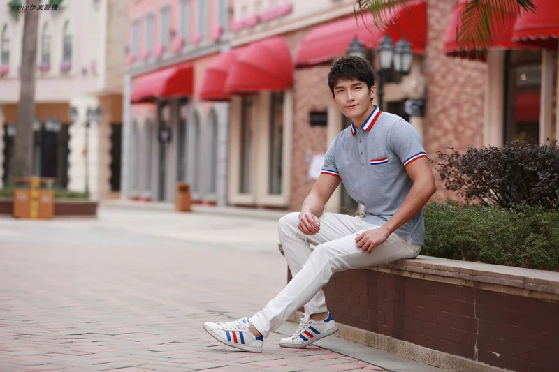 Áo sơ mi POLO tùy chỉnh áo phông Áo thun cotton tùy chỉnh áo sơ mi tay ngắn tay áo sơ mi công sở in logo thêu