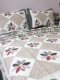 Pure cotton quilted quilt full cotton wash cotton Korean bed cover three-piece set cotton sewn kang single two-piece set bed cover