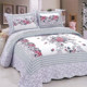 100% cotton bed cover three-piece set Korean-style single-piece quilted air-conditioning quilt European-style double-sided quilted thickened bed sheet