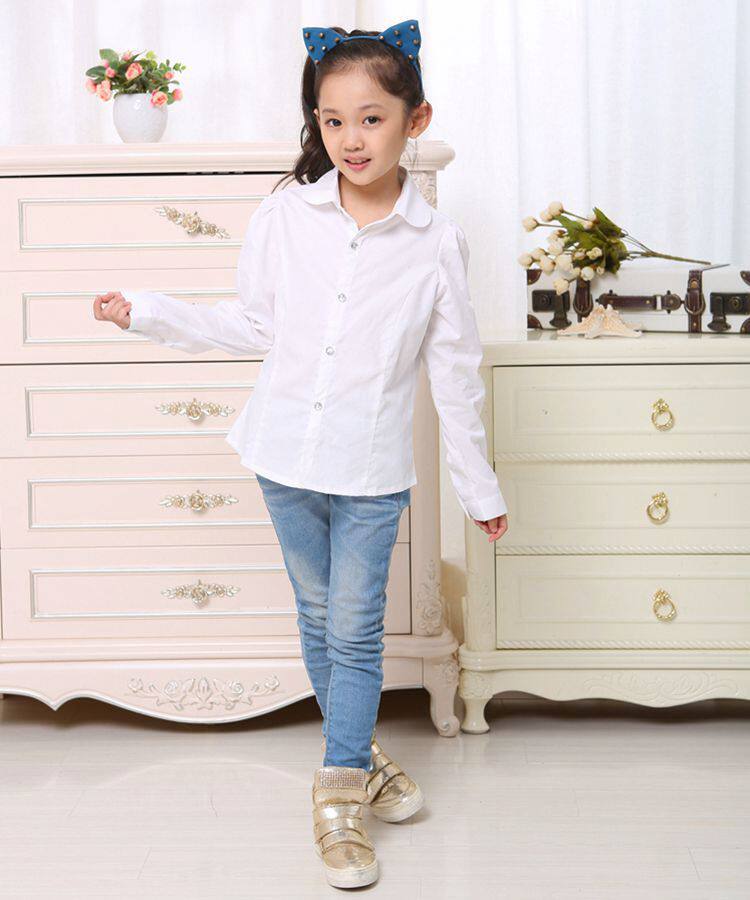 Chemise fille à manche longue - Ref 2084935 Image 17