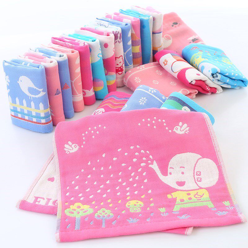 Children sweat towels Children's pure cotton Kindergarten Children's children Sweat Towels sweat towels Sweat Sweat 2 dress big numbers