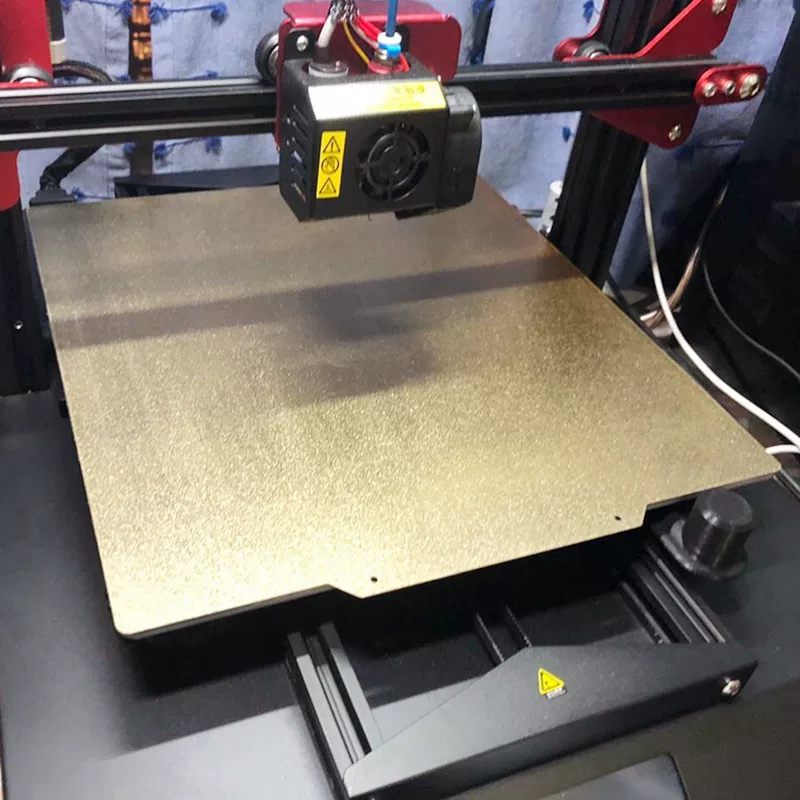 3D-принтер Voron K1 двойная сторона распылительная PEI стальная пружинная платформа для стола с магнитной присоской наклейка 300/235