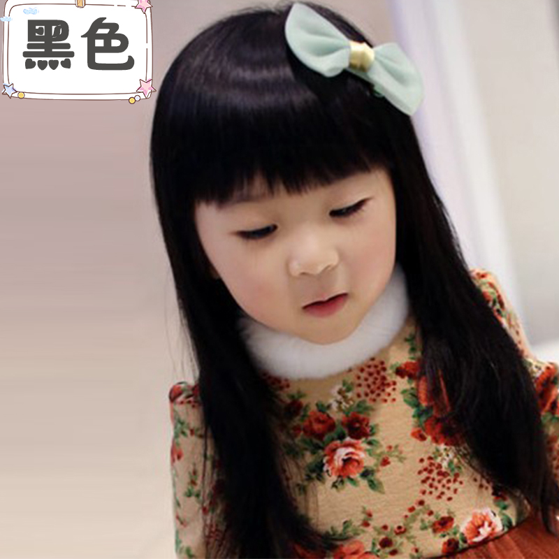 Children S Wig Girl Wig Cute Child Girl Baby Long Hair Girls