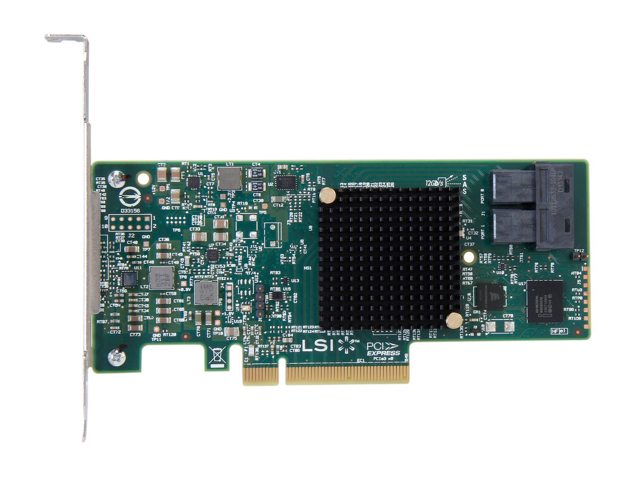 LSI SAS 9311-8i Original SAS3008 12Gb s RAID Array Card HBA Channel Card in Stock