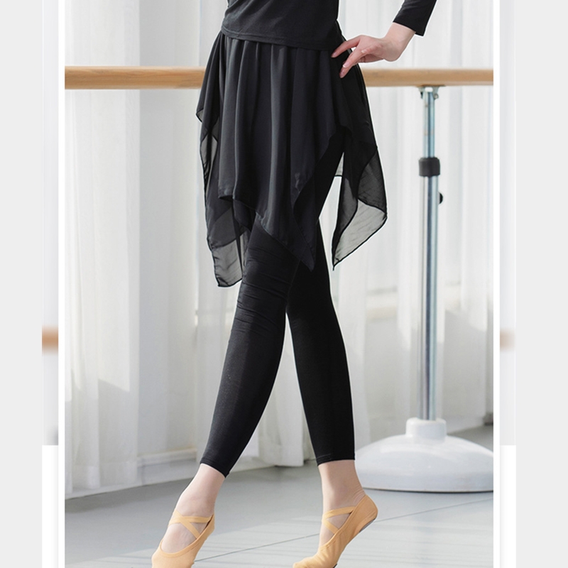 Dance Pants Women's Practice Pants Dress Pants Body Training Yoga Dance Pants Skirt Integrated Summer Adult Modale 90% Pants-Taobao