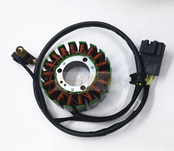 Application of spring wind 250SR 250NK magnetic motor coil CF250-6 ignition charging coil stator assembly-Taobao