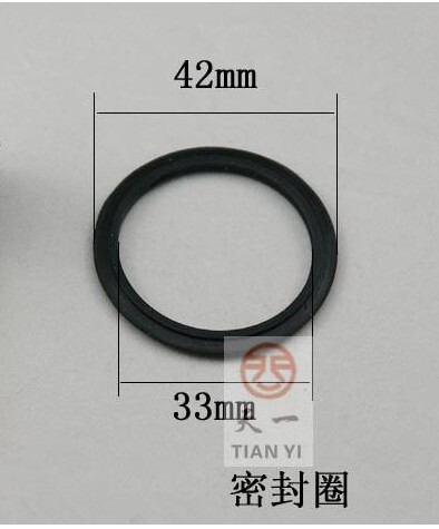 Bath Bucket Pop-Up Drain Accessories Wooden Bucket Bathtub Bath Bucket Rubber Silicone Gasket Leather Ring