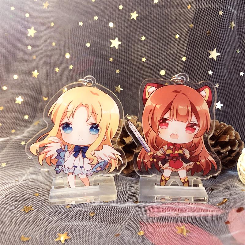 3pcs Anime Tate no Yuusha no Nariagari Acrylic Stand Figure Holiday Gift