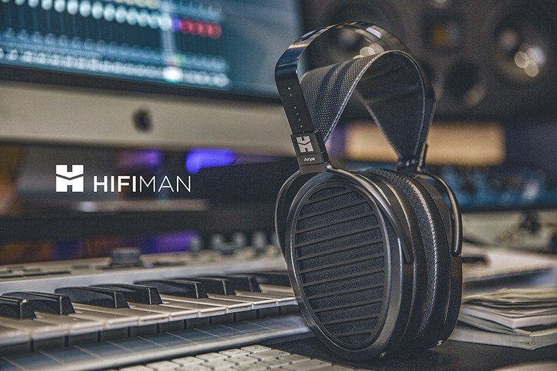 Hifiman Arya隐形磁体录音师平板振膜头戴式耳机发烧监听电脑通用