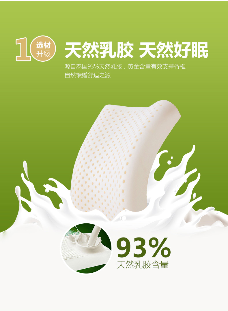 中国驰名商标 晚安家居 品牌乳胶枕 图6