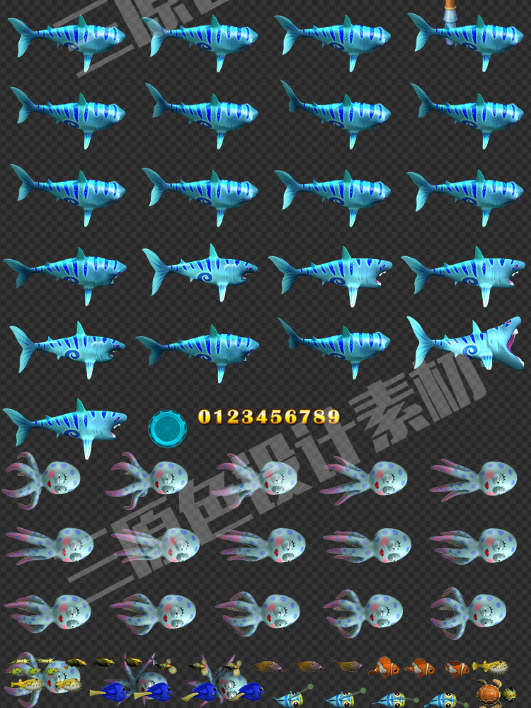 捕鱼手游素材 街机千炮捕鱼达人全套资源 游戏美术鱼炮场景 图标 捕鱼手游素材 街机千炮捕鱼达人全套资源 游戏美术鱼炮场景 图标