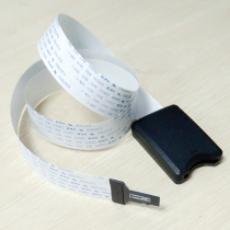 Aosheng TF male head to SD female head extension cord with black plastic case car DVD navigator accessories conversion line