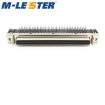 Meng LeitsutSCSI 100 Core 90-degree Plugboard DB Type 100 Core Bend Inserts socket Socket Connector Socket