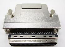 Menglisite SCSI connector 68PIN iron shell welding wire CN type male cable connector scsi head