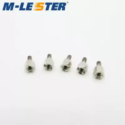 Montelast M2 6-2#56 SCSI female seat hexagon small nut Outer M2 6 Inner 2#56 tooth hexagon screw
