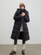 2025 New Model 95% White Goose down Long Thickened Over-The-Knee Loose Extreme Cold Weather Couple's Puff Cloud Coat