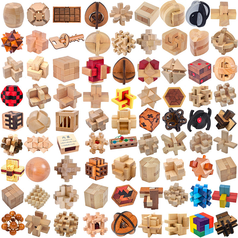 Full set of holes Minglock Rubanlock suit 81 pieces of adults Puzzle Force Toy Children Students High Difficulty Unlock